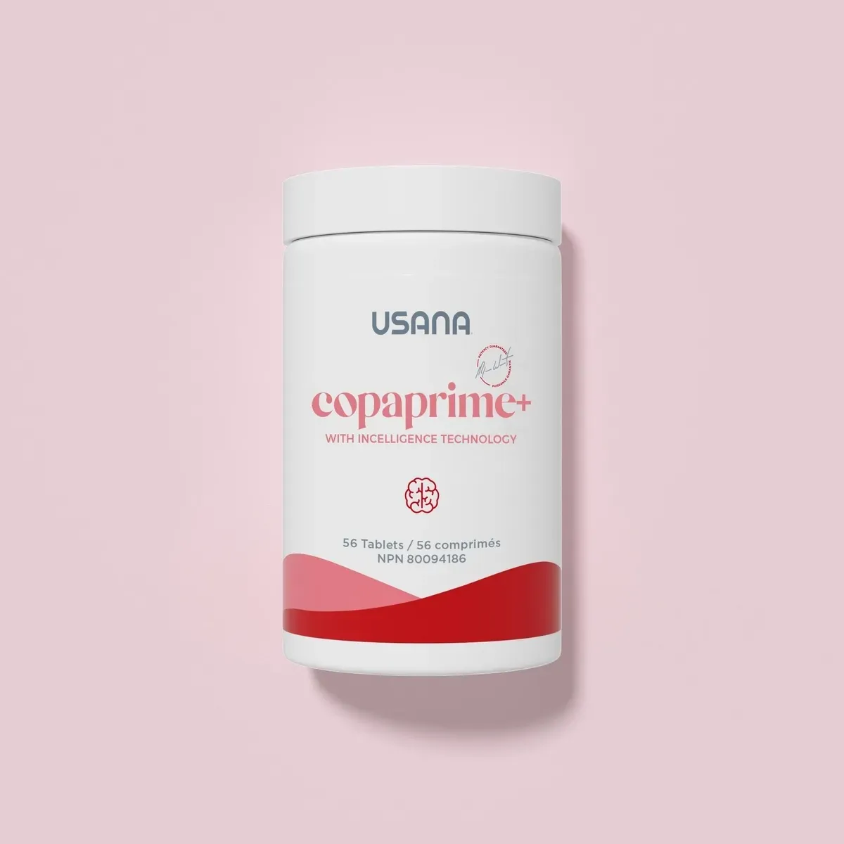 Official packaging for USANA CopaPrime+.