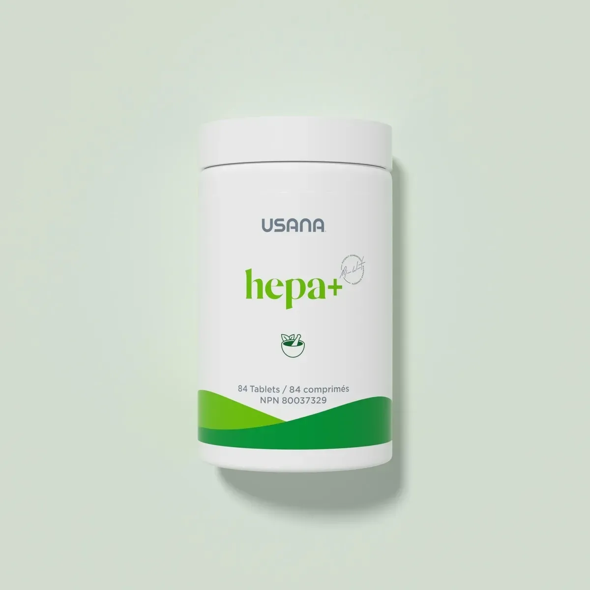 Official packaging for Hepa+.