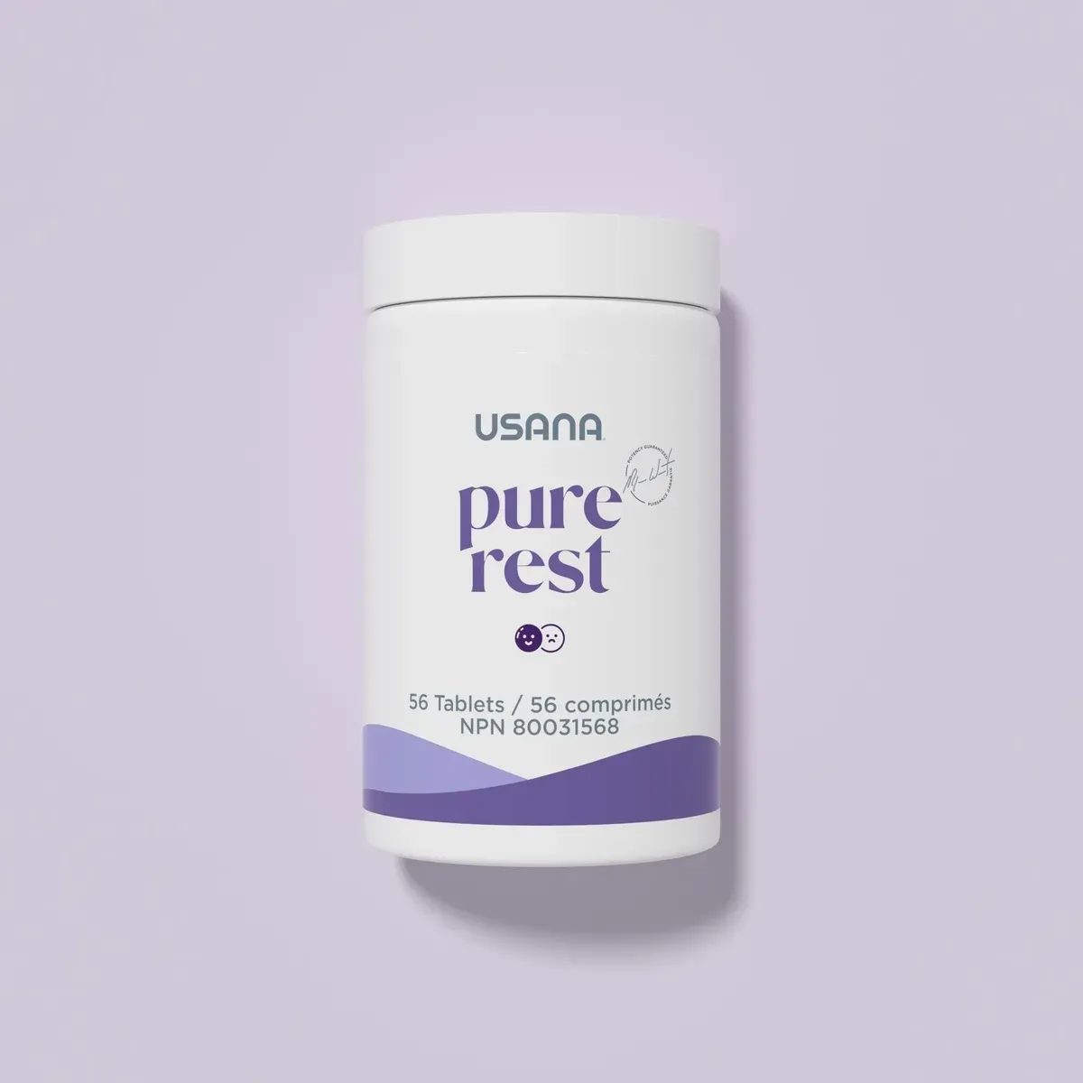 Official packaging for Pure Rest.