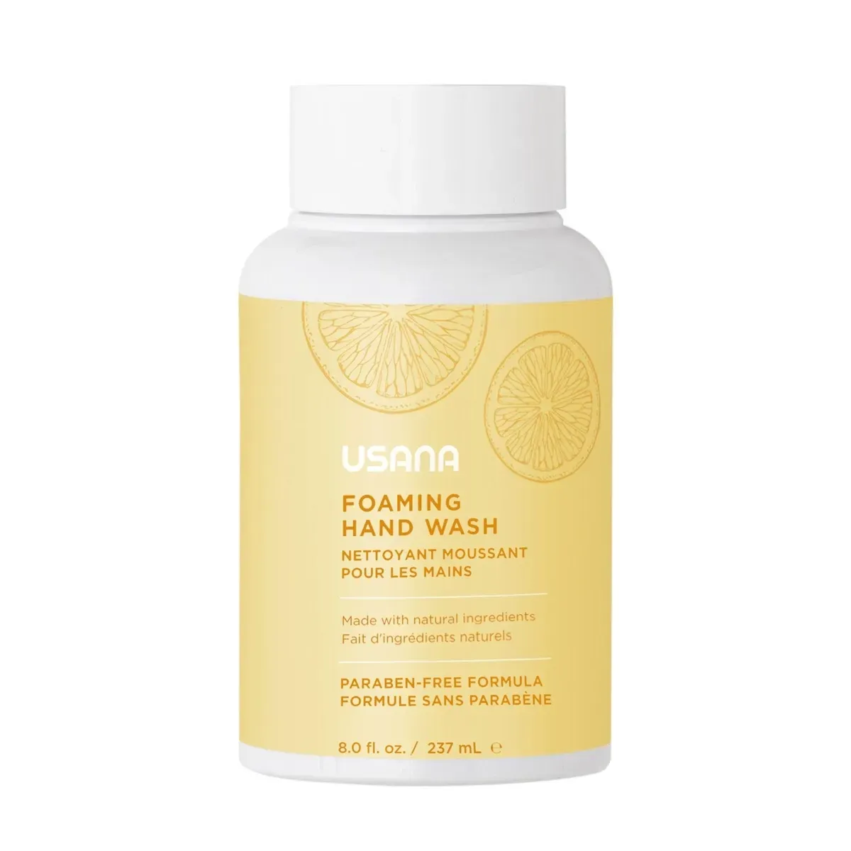 Official packaging for USANA Foaming Hand Wash (Without Pump).