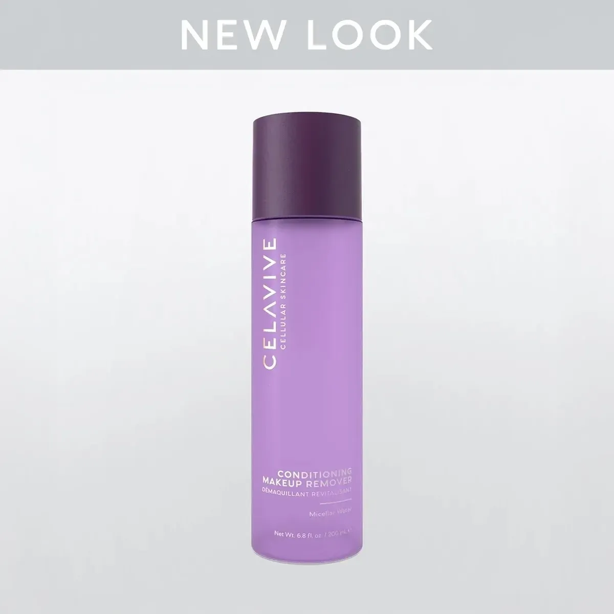 Official packaging for Celavive Conditioning Makeup Remover.
